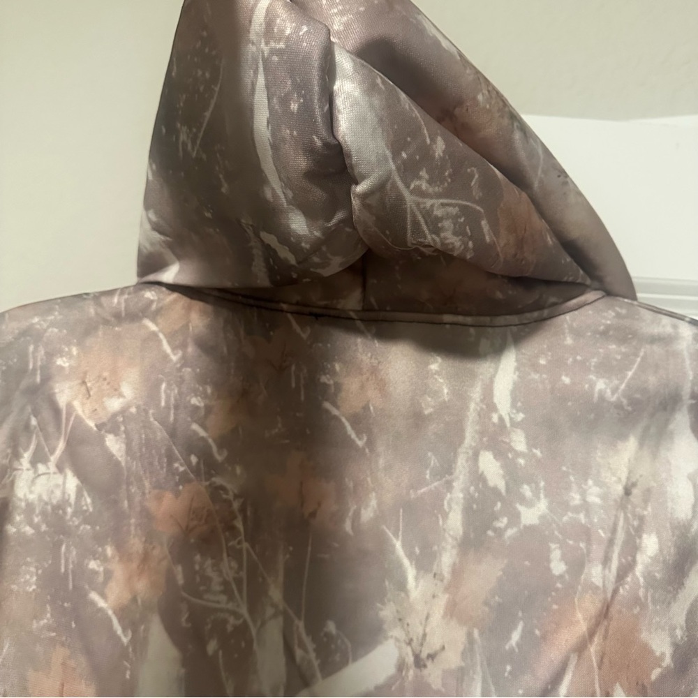 Camouflage Hoodie Kangaroo Pocket Size Small Unisex Hunting Winter Pullover - Picture 6 of 7